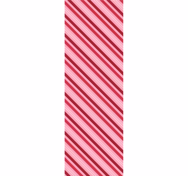 Diagonal stripe tapet striper - Tenstickers