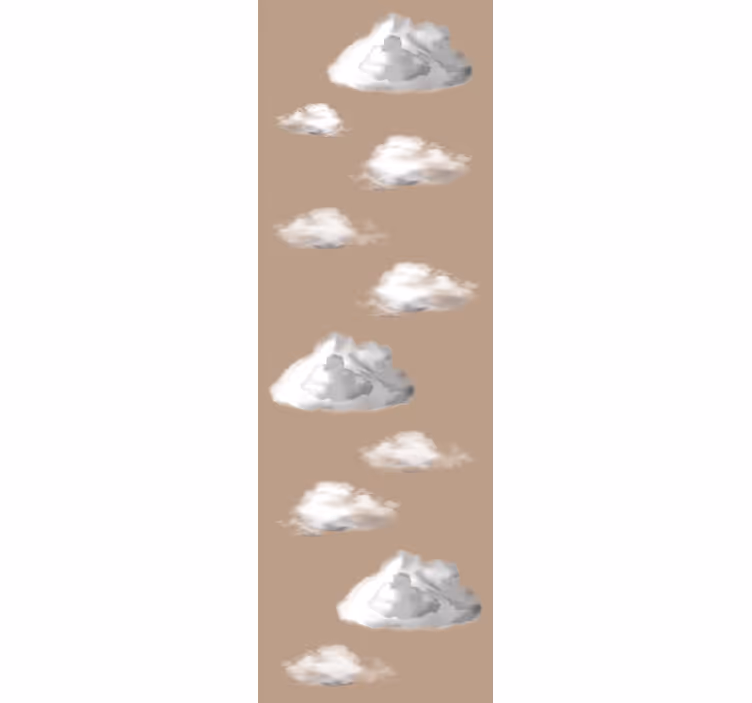 Skyet himmel mønster tapet natur - Tenstickers