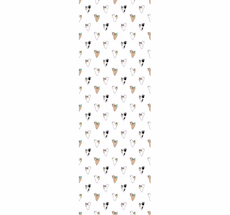 Hundesilhuett hund tapet - Tenstickers