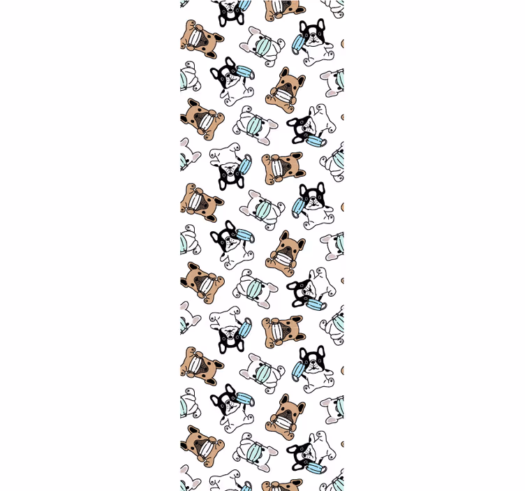 Hundeskatere hund tapet - Tenstickers