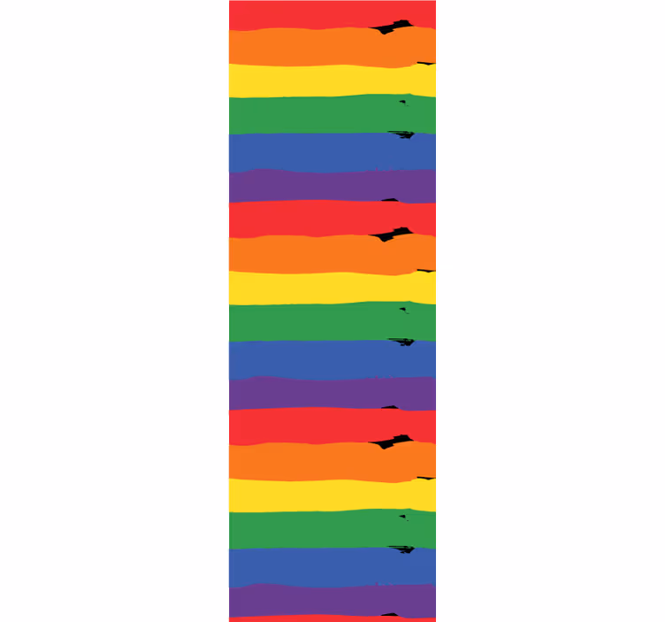 Regnbue stripet bakgrunn tapet striper - Tenstickers