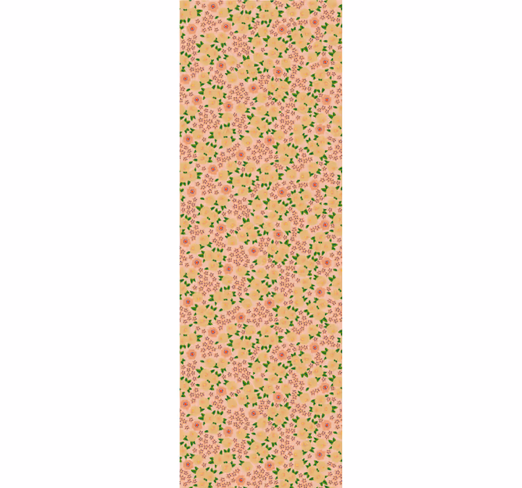 Blomstermotiv glede tapet blomster - Tenstickers