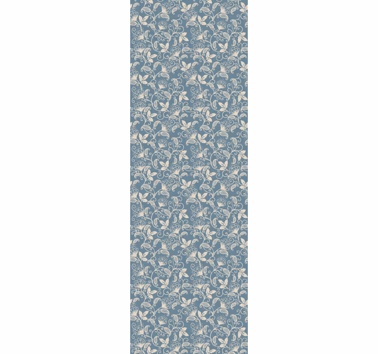 Vintage blomstermønster tapet blomste - Tenstickers