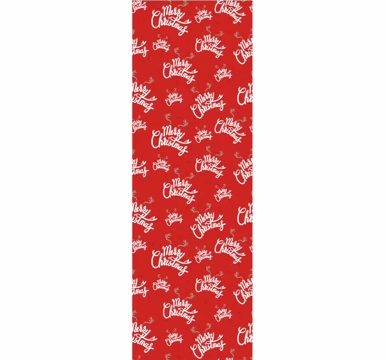 Festlig manusmotiv jul tapet - Tenstickers