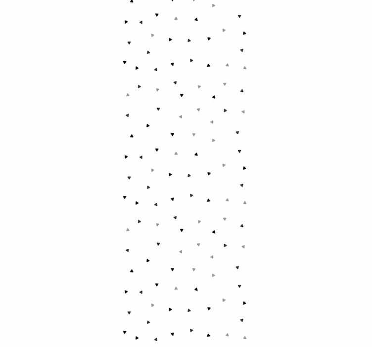 Spredte trekanter tapet geometriske former - Tenstickers