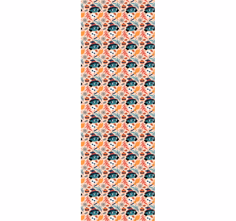 Høstfest Halloween tapet - Tenstickers