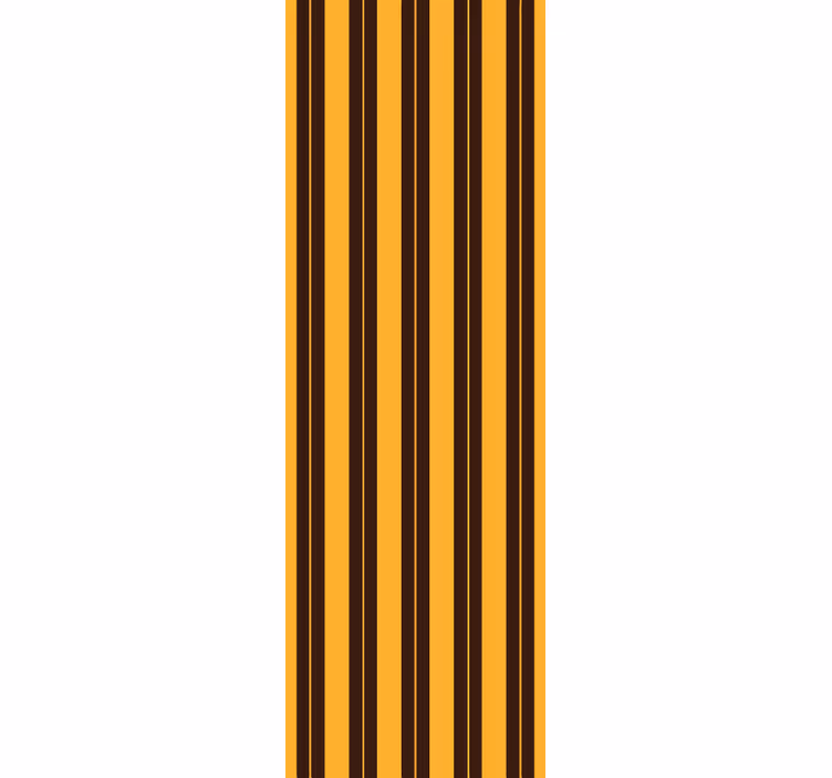 Vintage stripet mønster tapet striper - Tenstickers