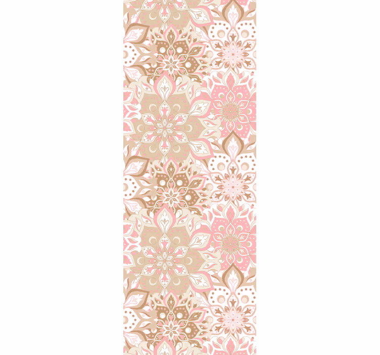 Floral utsmykket eleganse tapet blomste - Tenstickers