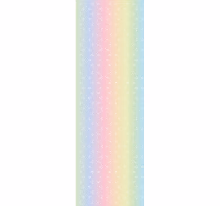 Glitter regnbuehimmel tapet abstrakt - Tenstickers