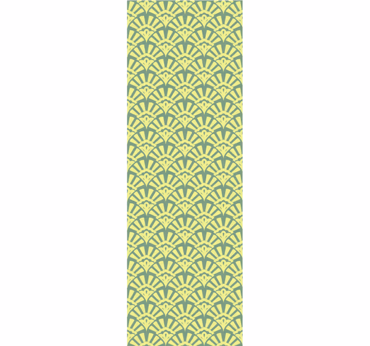 Ornamental geometri tapet pynt - Tenstickers