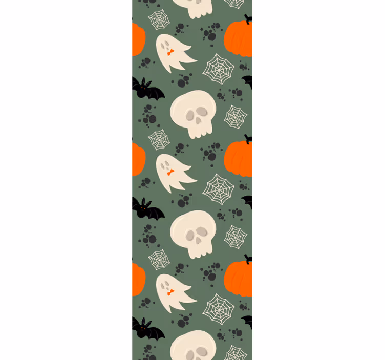 Skummel halloween Halloween tapet - Tenstickers