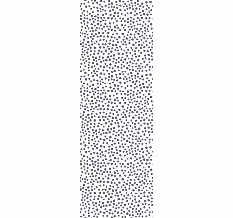 Hampton -stil prikket design tapet abstrakt - Tenstickers