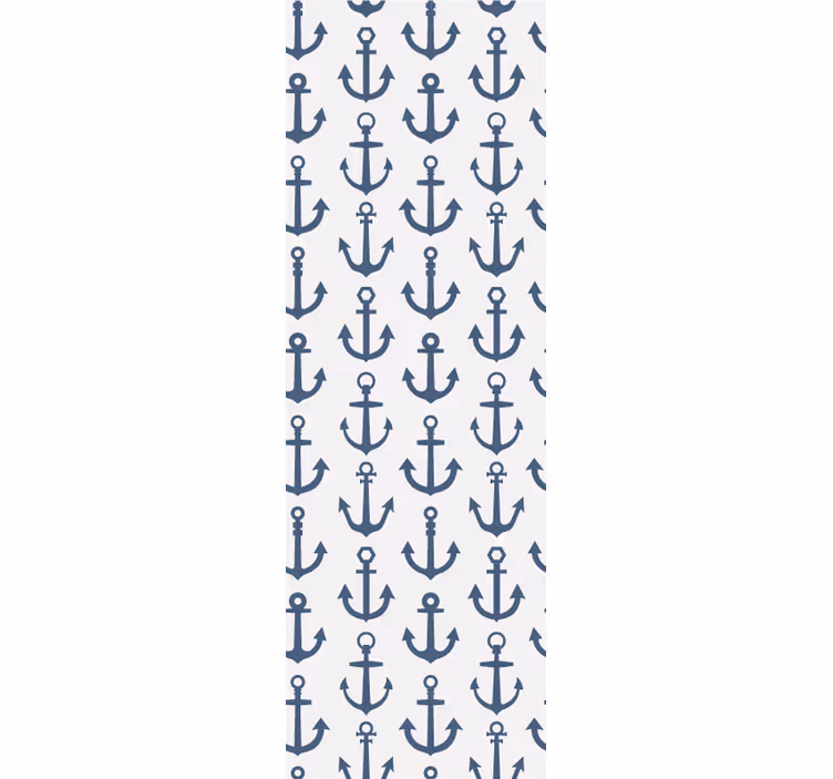 Ankermønsterdesign tapet tilpasset - Tenstickers