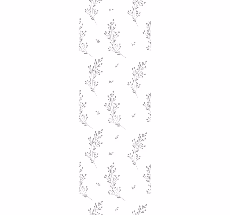 Lyse engblomster tapet soverom - Tenstickers