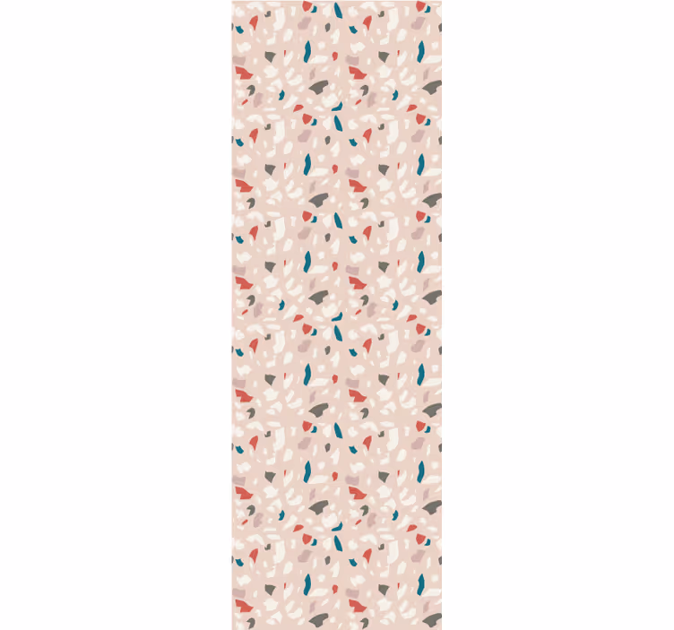 Abstrakt beige terrazzo tapet annet - Tenstickers