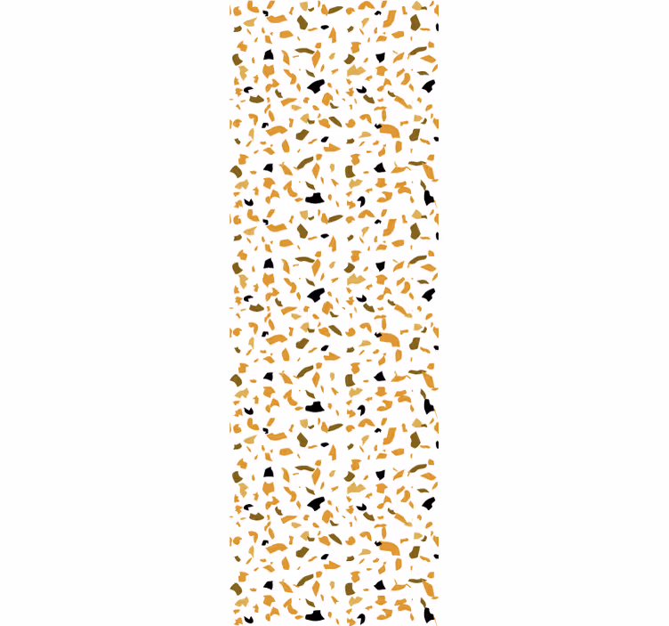 Varme farger terrazzo stil tapet annet - Tenstickers
