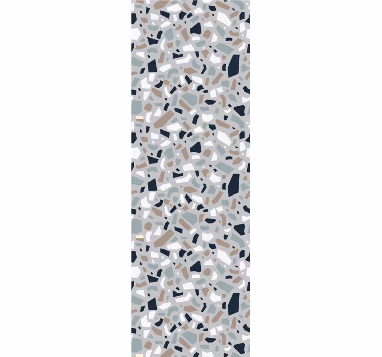 Grå elegant terrazzo tapet mønstre - Tenstickers