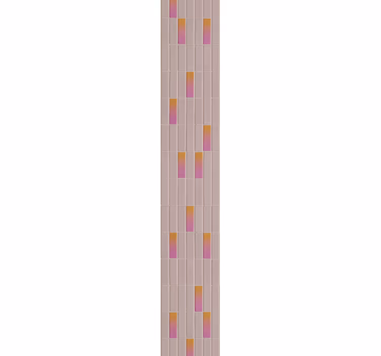 Gradient geometrisk mønster tapet fliser - Tenstickers