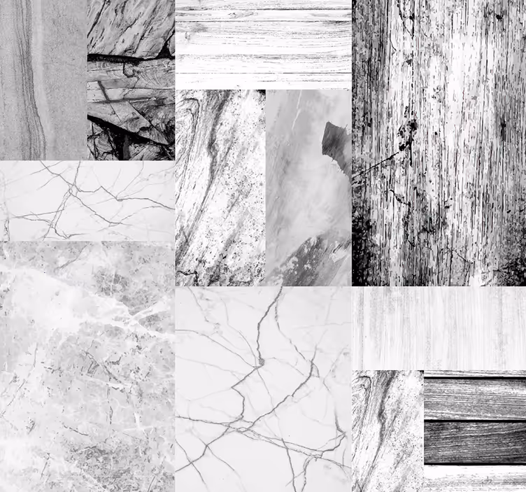 Marmor puzzle teksturerte tapeter - Tenstickers
