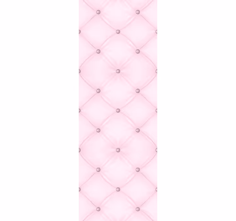 Elegant rosa knappetufting tapet annet - Tenstickers