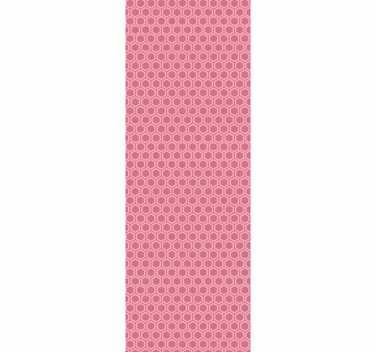 Honeycomb teksturert bakgrunn tapet sirkler - Tenstickers