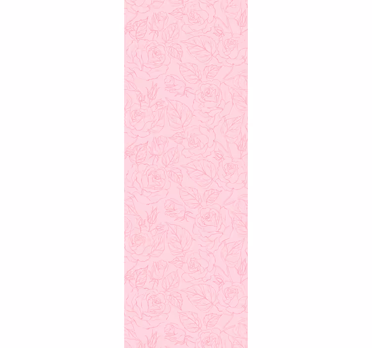 Rosedesign i romantisk stil tapet blomster - Tenstickers