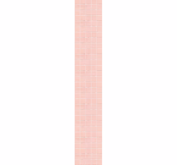Enkle blush rosa fliser tapet moderne - Tenstickers