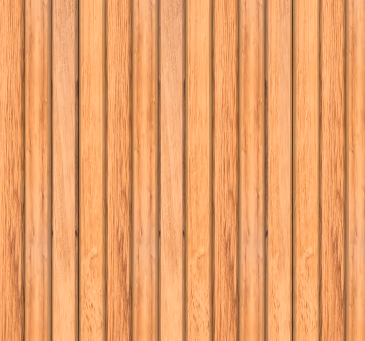 Tre-stil vertikale teak tre lameller tapet tre - Tenstickers