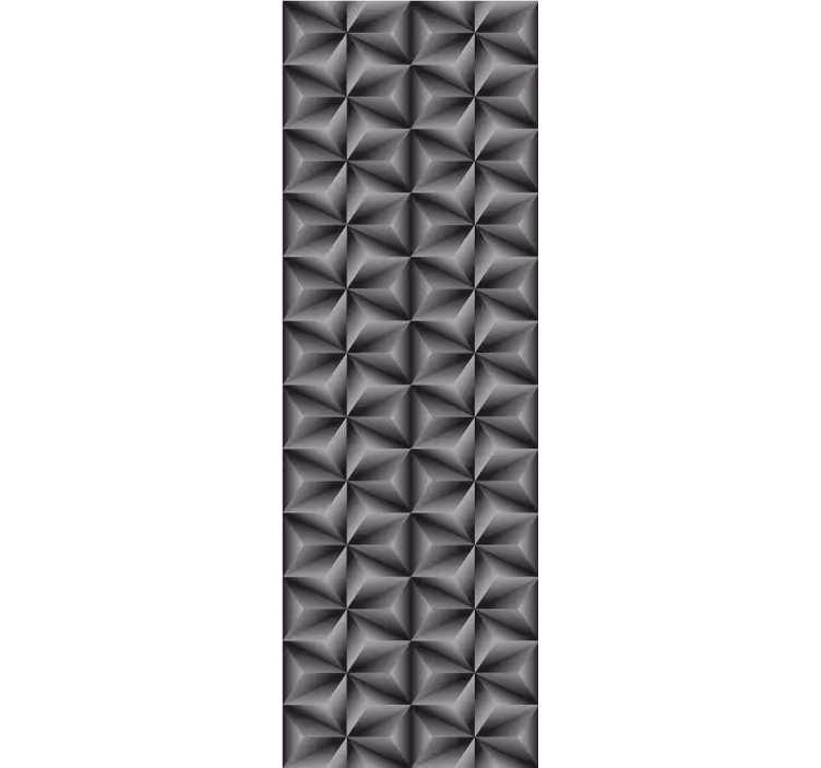 Geometrisk teksturmønster industrielle tapeter - Tenstickers
