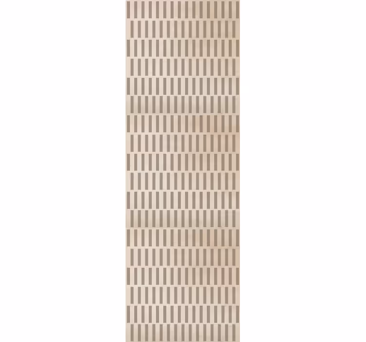 Beige og brunt rustikk mønster tapet abstrakt - Tenstickers