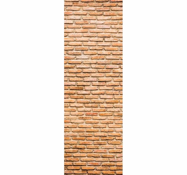 Beige strukturmønster tapet stein - Tenstickers