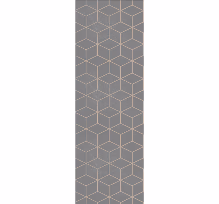Kubestruktur tapet geometriske former - Tenstickers