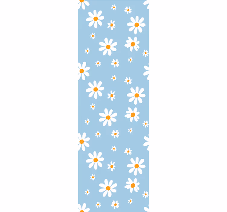 Tusenfryd mønster blomst tapet blomster - Tenstickers