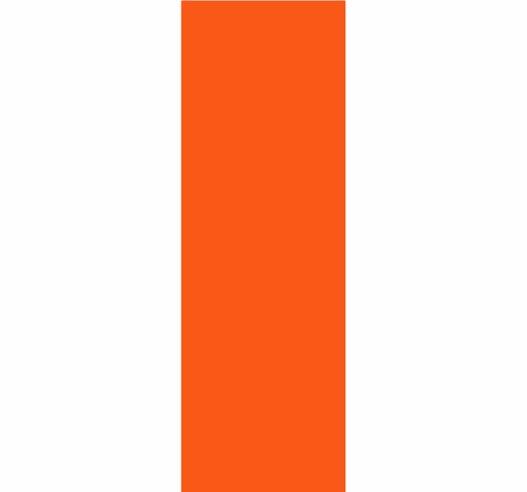 Oransje tapet oransj - Tenstickers