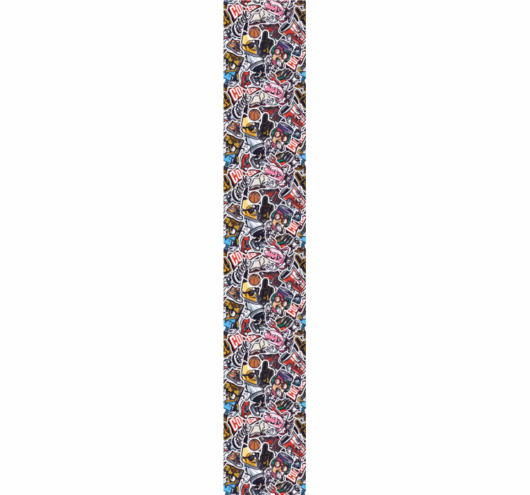 Urban klistremerkebombe tapet kunst - Tenstickers
