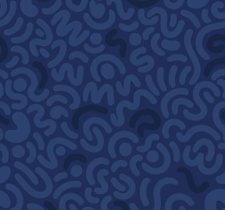 Abstrakt marineblå tapet gift - Tenstickers