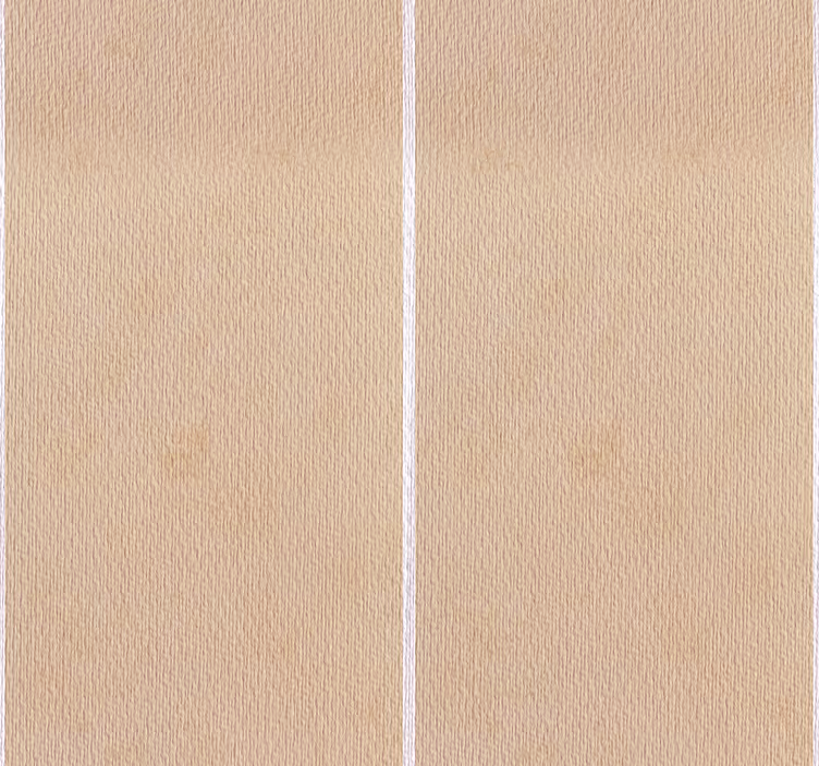 Brede striper i beige farge sengegavl tapet - Tenstickers
