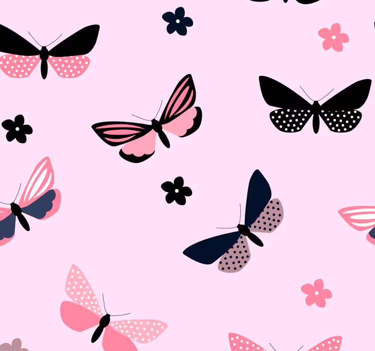 Sommerfugl motiv tapet sommerfugl - Tenstickers