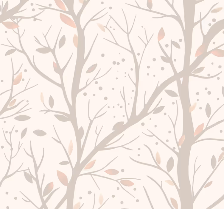 Beige store grener tapet baby - Tenstickers