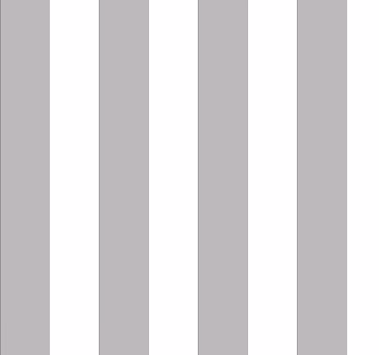 Grå og hvite striper tapet kontor - Tenstickers