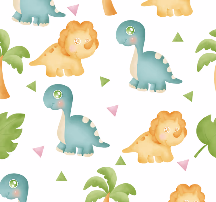 Dinosaur leketid dinosaur tapet - Tenstickers