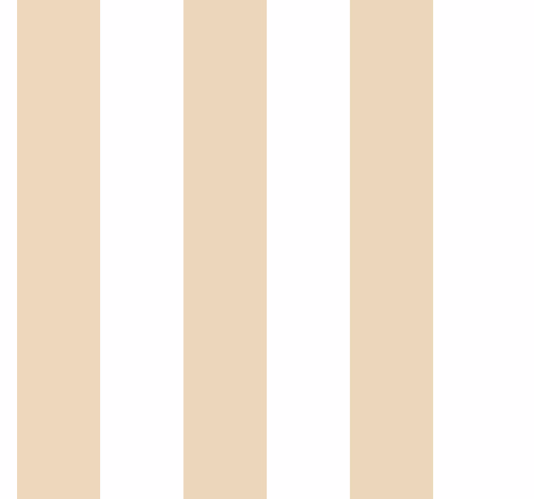 Hvite og beige farger tapet vertikalt - Tenstickers