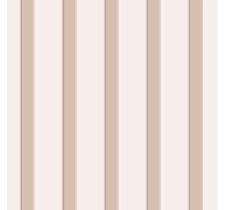 Beige striper tapet korridor - Tenstickers