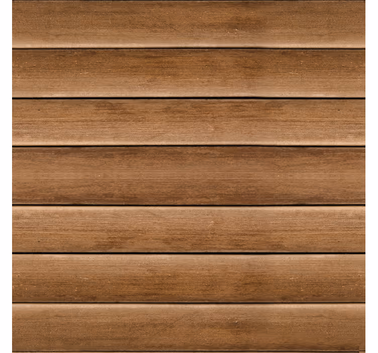Horisontale treplanker tapet korridor - Tenstickers