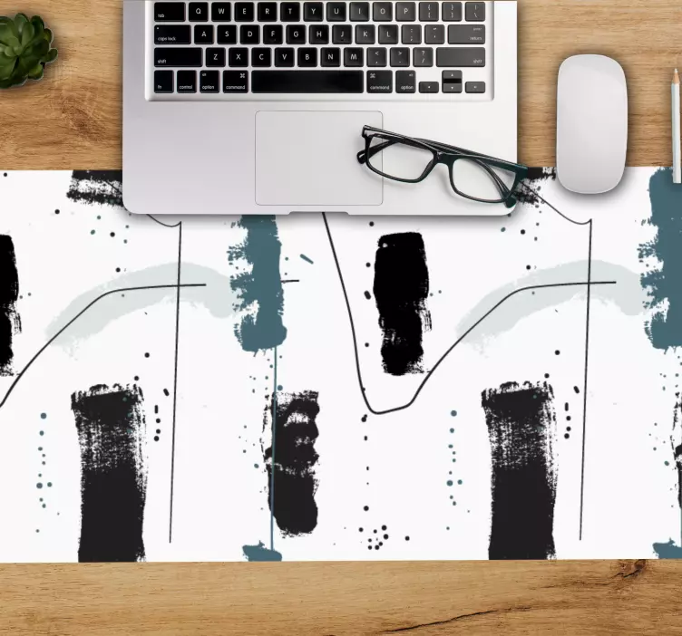 Abstrakte kunstneriske former musematte tekstur - Tenstickers