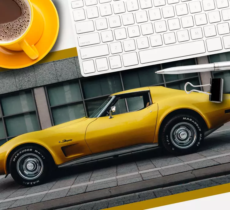 Chevrolet corvette musematte original - Tenstickers