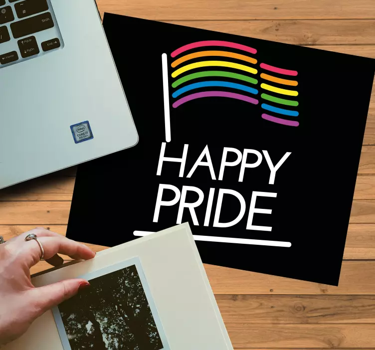 Fargerike stolthetsetiketter flere musematter - Tenstickers