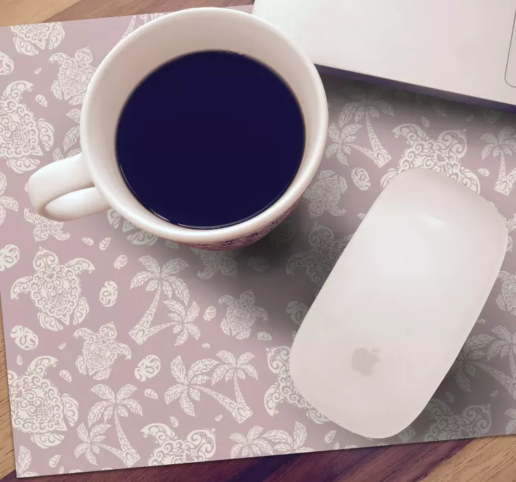 Hawaii skilpadde og palmer - Tenstickers