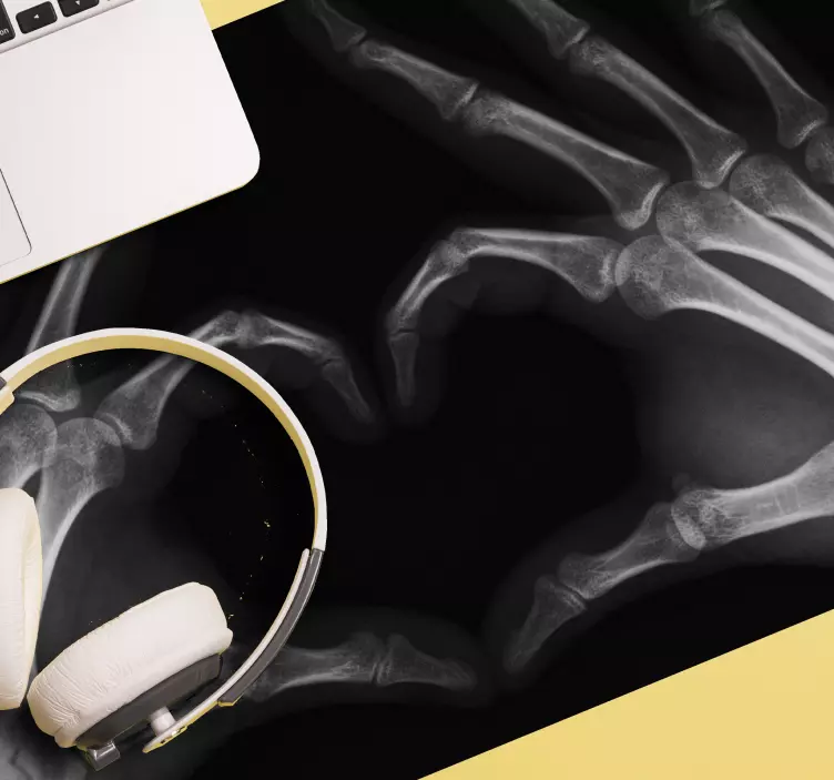 Røntgen hånd original musematte - Tenstickers