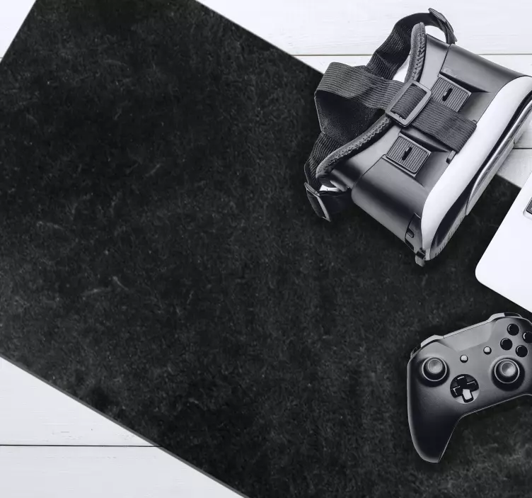 Svart original tekstur musematte - Tenstickers